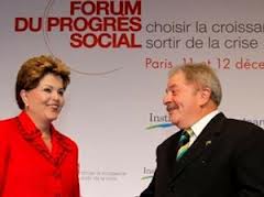 Lula e Dilma em Paris