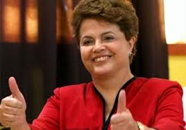 Dilma de Vermelho