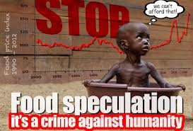 Eespeculação com alimentos