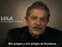 Veja abaixo o vídeo da mensagem de Lula ao povo hondurenho