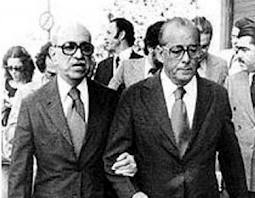 Marinho da Globo e Ditador Figueiredo em dia de comemoração do Golpe Militar em 1981