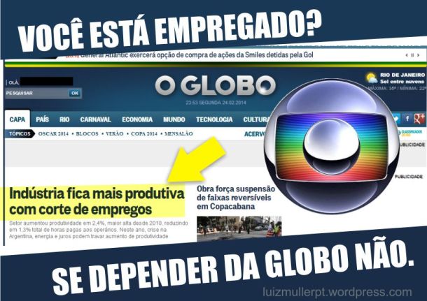 GLOBO CAPA EMPREGOS