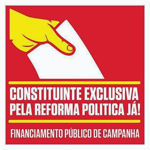 Só uma Assembléia Constituinte Exclusiva  eleita pelo povo fará mudanças pra melhor na Política Brasileira
