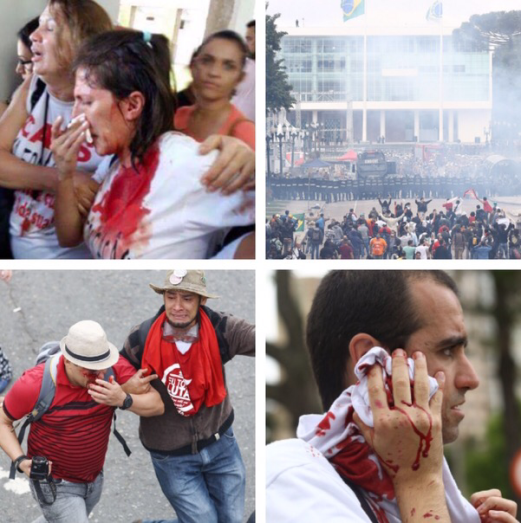 Bandidos não são os professores.Bandido é quem manda espancar e espanca professores!!!