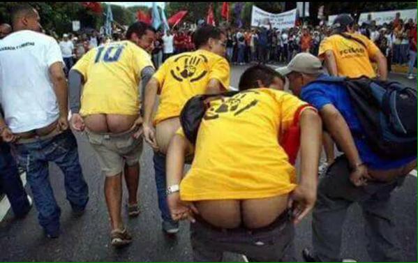 A bunda de fora dos dirigentes do movimento