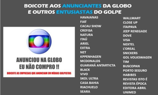 Boicote Globo