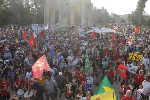 Porto Alegre Fora Temer