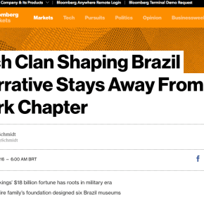 Bloomberg publica reportagem ligando a Globo ao&nbsp;golpe