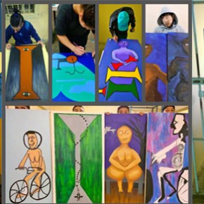 Jovens em projeto de inserção social realizam exposição com releituras de Iberê&nbsp;Camargo