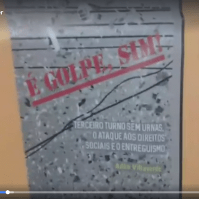 Evento de apresentação do livro “É Golpe Sim” tem grande audiência na gravação ao&nbsp;vivo