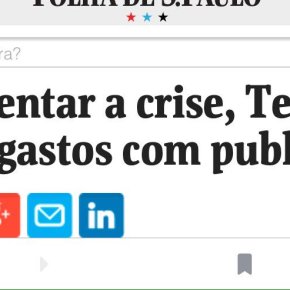 Pra enfrentar a crise, Temer gasta mais em…publicidade