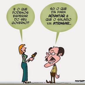 Sartori para os servidores:”Melhor receber parcelado do que não&nbsp;receber”