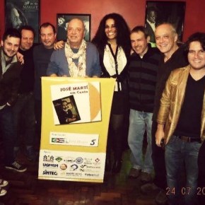 Em Montevidéu, músicos do Brasil, Uruguai e Cuba Homenageiam o líder cubano José&nbsp;Martí.