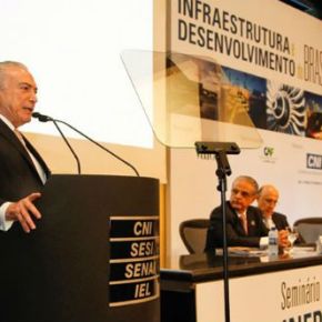 Na CNI, Temer pede paciência a empresários e defende o fim do Bolsa&nbsp;Família