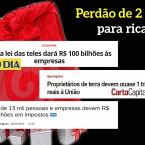 Natal dos Patos: 2 trilhões em dívidas de ricaços podem ser perdoados por Temer e&nbsp;PSDB