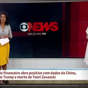 Para a Rede Globo, morte de Teori Zavascki é “positiva para o&nbsp;mercado”