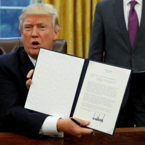 Trump arrebenta com a globalização neo liberal e deixa Temer pendurado no&nbsp;pincel