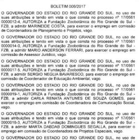 Após extinguir Fundação, Sartori nomeia cupinchas pra ocuparem CCs na mesma&nbsp;Fundação