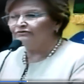 O que a Senadora quis dizer com “me REGOZIJAR em momento de dor do&nbsp;adversário?