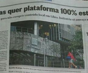 Traição a pátria escrachada na manchete dos jornais: “Petrobras quer plataforma 100% estrangeira”
