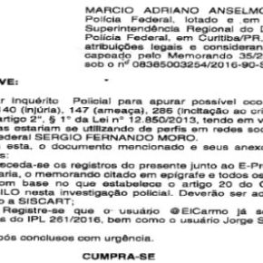 Critique Moro e ganhe uma intimação da&nbsp;Federal