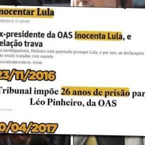 LULA DENUNCIA FABRICAÇÃO DA DELAÇÃO DE LÉO&nbsp;PINHEIRO
