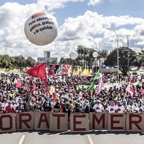 MARCHA SOBRE BRASÍLIA FOI TREMENDA VITÓRIA&nbsp;POPULAR