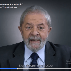 Em vídeo, Lula mostra a verdade que a mídia esconde e a elite&nbsp;teme
