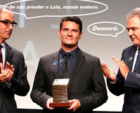 GLOBO DEVE DEMITIR SÉRGIO MORO NAS PRÓXIMAS HORAS POR TER BROCHADO PELA 3a.&nbsp;VEZ