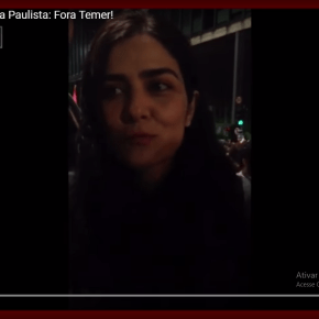 Letícia Sabatela em Vídeo: Chega de Golpes. Diretas&nbsp;Já!!!