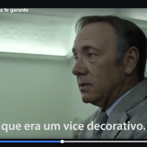 Frank Underwood(House of Cards) tá chateado: “não tem como competir com o&nbsp;Brasil”