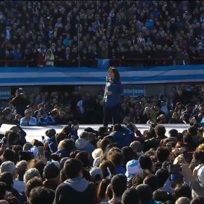 Argentina: 50 mil vão a Estádio para lançamento da Frente Partidária de Cristina&nbsp;Kirchner