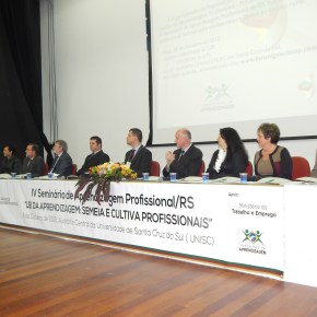 seminário estadual discute em Caxias a aprendizagem profissional no combate ao trabalho&nbsp;infantil