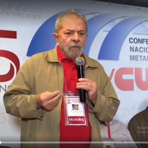 (Vídeo) Lula mostra mostra papel da classe trabalhadora na solução da&nbsp;crise