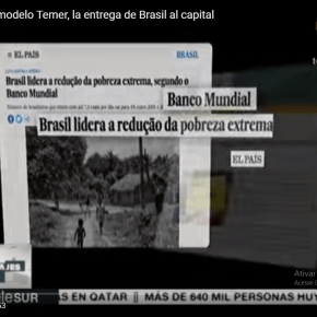 VÍDEO REPORTAGEM: TELESUR MOSTRA POR QUE BRASIL FOI REFERÊNCIA MUNDIAL DE 2003 A&nbsp;2014