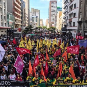 Protestos em todo o Brasil dizem não às reformas de&nbsp;Temer