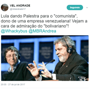Um tuite esclarecedor sobre as palestras de Lula que Moro e a mídia não querem&nbsp;reconhecer