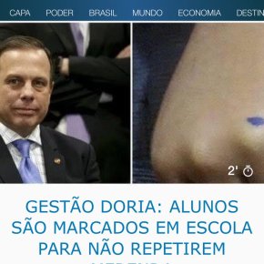 Crianças pobres marcadas para que não repita merenda escolar. O nazismo renasce nas Escolas de São&nbsp;Paulo