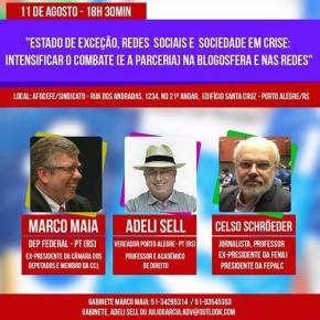 Debate: Por uma política de comunicação para as esquerdas em tempo de Blogosfera (11/8 – 18:30 h – Porto&nbsp;Alegre)
