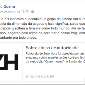 Em um paragrafo, o cineasta Otto Guerra mostra quem libertou a serpente do&nbsp;mal