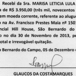 Defesa de Lula apresenta recibos de&nbsp;locação