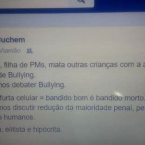 Sobre Bullying e o menino que matou colegas de escola em Goiás: um parágrafo pra&nbsp;pensar