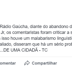 Para a RBS/Rádio Gaúcha, a culpa da sujeira nas ruas de Porto Alegre é da…sujeira