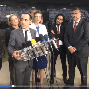 Ao vivo, Ato no Senado em Desagravo a Gaudêncio Fidelis #CENSURANUNCAMAIS