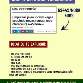 Mais exemplos de “Trabalho intermitente” e quem ganha com&nbsp;ele!