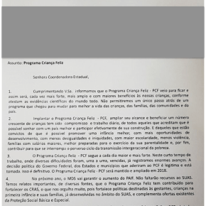 Osmar Terra e Temer jogam decisões da 11ª Conferência da Assistência Social na&nbsp;sarjeta