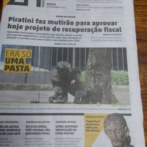 A RBS E SEU GOVERNADOR PERDERAM VOTAÇÃO ONTEM NA ASSEMBLÉIA&nbsp;LEGISLATIVA