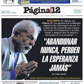 Lula: “Uma ofensiva conservadora esta anestesiando o Brasil e os Brasileiros”