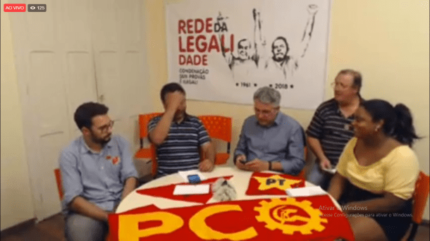 Padilha na Rede da Legalidade
