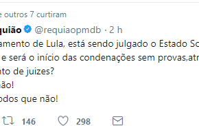Requião estará em Porto Alegre nas manifestações em Defesa da Democracia e de Lula&nbsp;#ComLulaEmPOA